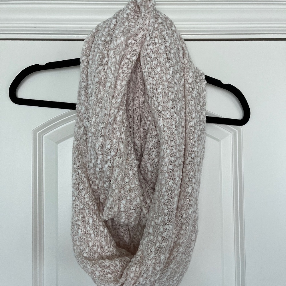 Charlotte Russe | Pink Toned Sparkle Infinity Scarf